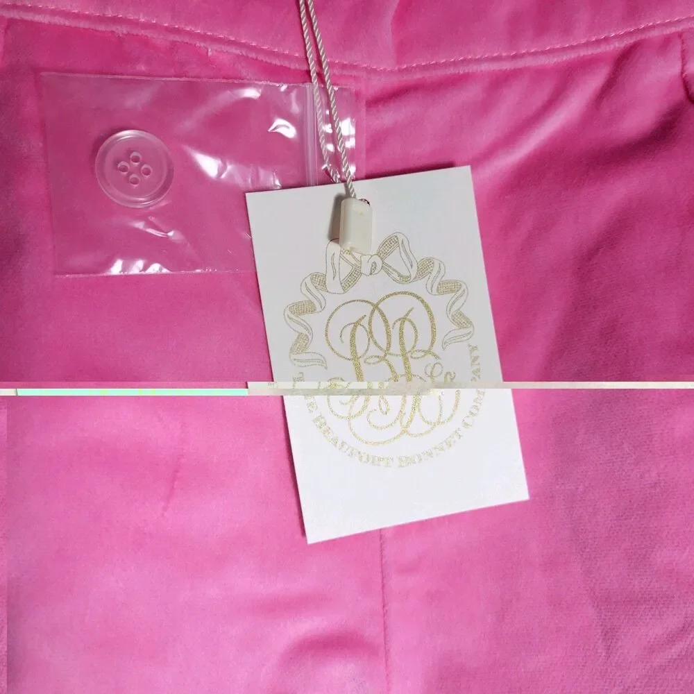 The Beaufort Bonnet Company NWT Hot Pink Velveteen Sally Mae Shorts Girls Size 5